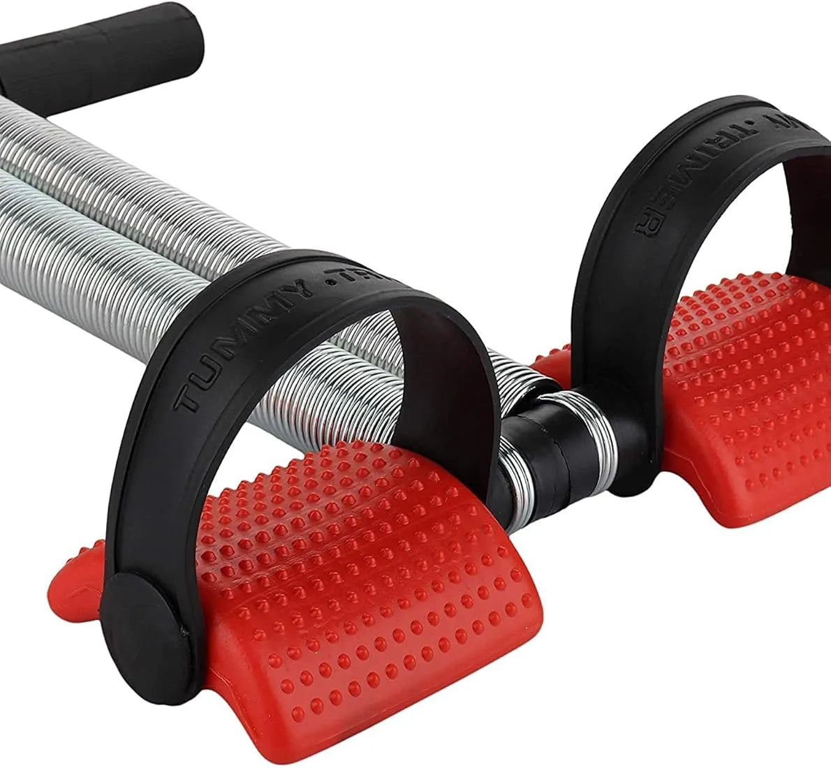 Tummy Trimmer for Men & Women | Belly Fat Burner & Body Shaper | Home Gym Workout Equipment | Single & Double Spring Ab Exerciser | Weight Loss & Arm Muscle Builder