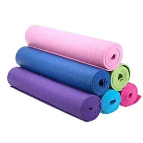 Yoga Mat Set with Knee Pad Pair & Yoga Brick | Lightweight, Washable, Non-Slip Yoga Mat for Home Gym, Travel & Workout