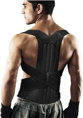 Iron Strip Posture Corrector Belt for Men & Women | Adjustable Back Support Belt | Shoulder & Spine Alignment Brace | Back Pain Relief Belt for Better Posture