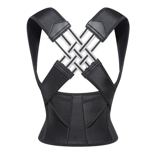 X Posture Corrector Belt for Men & Women | FlexFit Back Support Brace | Lumbar & Spine Alignment Belt | Lower Back Pain Relief & Posture Trainer